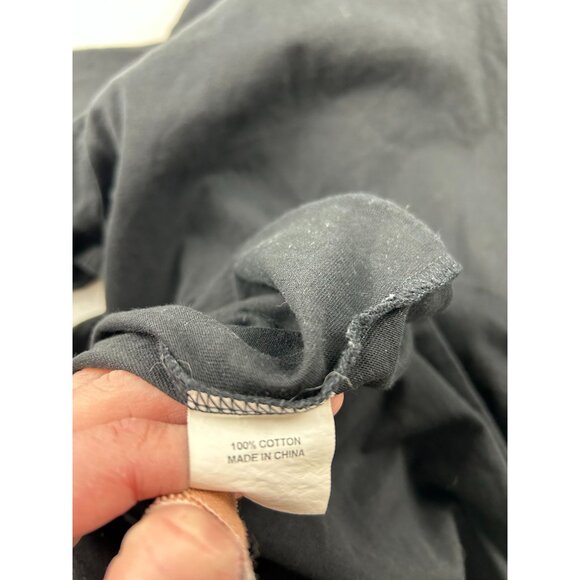 Frazetta Girls T-Shirt With Fire Demon Artwork Black Size Large 100% Cotton - Picture 9 of 9